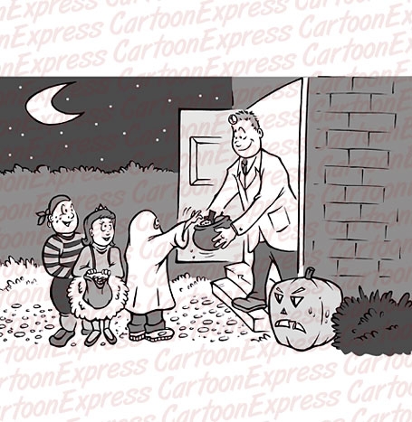 Halloween trcik-or-treat